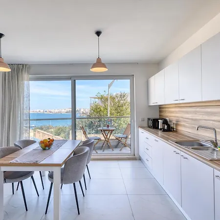 Blu Mar Sea View Apartments St. Paul's Bay Exterior photo